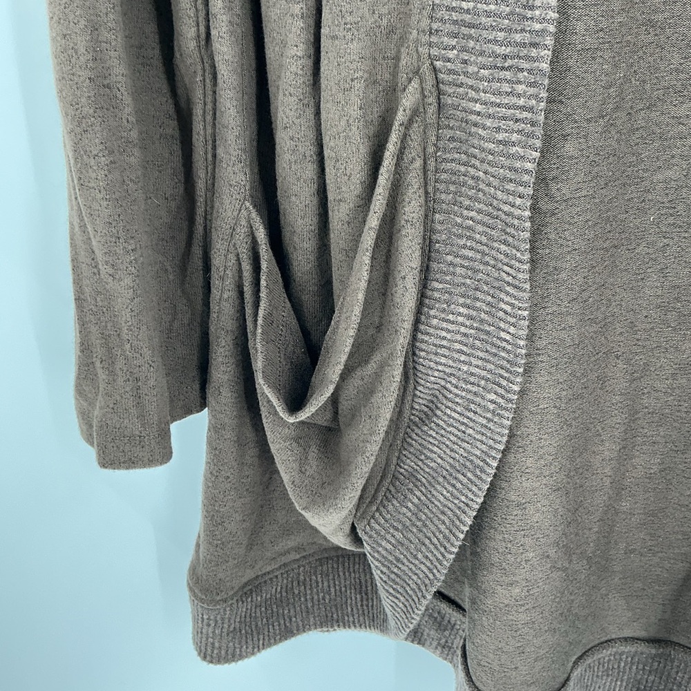 78&sunny Cocoon Cardigan in Heathered Dark Chocolate 10-12 - Picture 8 of 10
